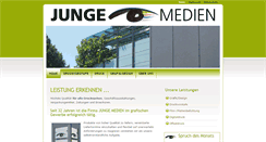 Desktop Screenshot of jungemedien-online.de