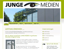 Tablet Screenshot of jungemedien-online.de